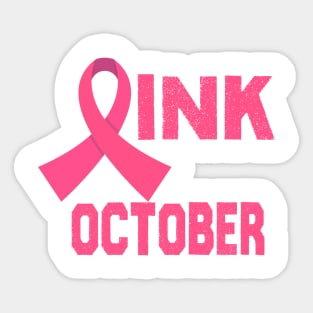 Breast Cancer Month Sticker